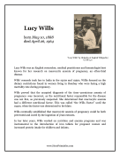 Lucy Wills