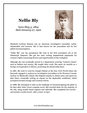 Nellie Bly Hero Biography
