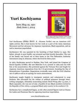 Yuri Kochiyama Hero Biography