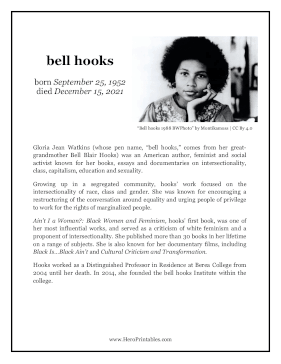 bell hooks Hero Biography