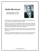 Huda Shaarawi