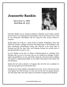 Jeannette Rankin