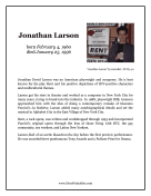Jonathan Larson