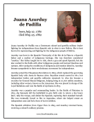 Juana Azurduy de Padilla