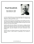 Pearl Kendrick