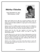 Shirley Chisolm