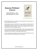 Sonora Webster Carver