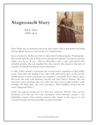 Stagecoach Mary