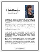 Sylvia Mendez Report Template