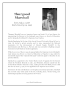Thurgood Marshall